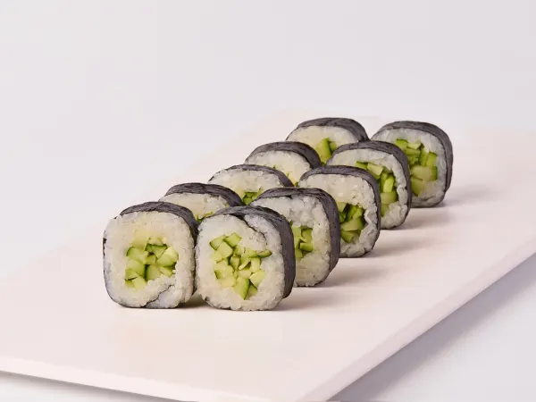 Мини роллы огурец